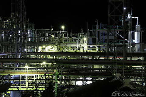 県道194号沿いの工場夜景スポット写真（4）class=
