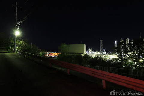 県道194号沿いの工場夜景スポット写真（5）class=