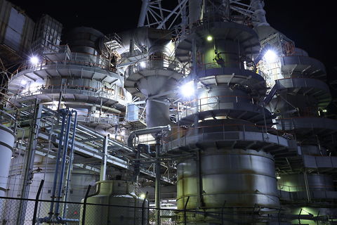 梅井の工場夜景