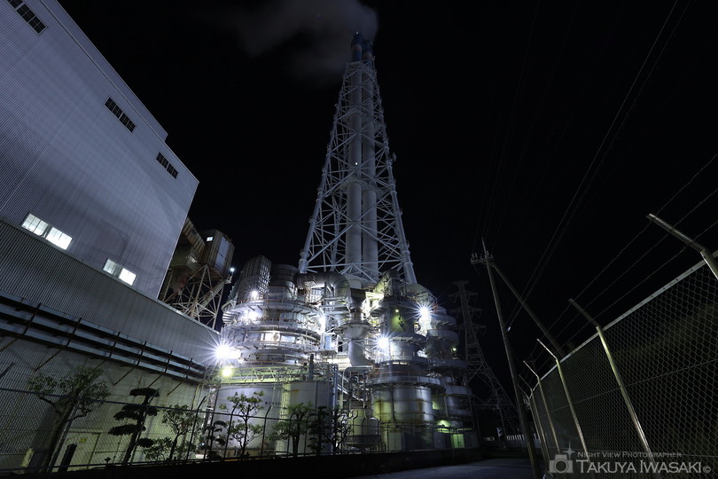 梅井の工場夜景スポット写真（6）