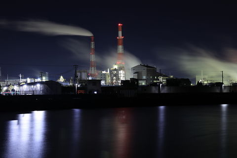 県立高砂海浜公園・向島公園の工場夜景スポット写真（4）class=