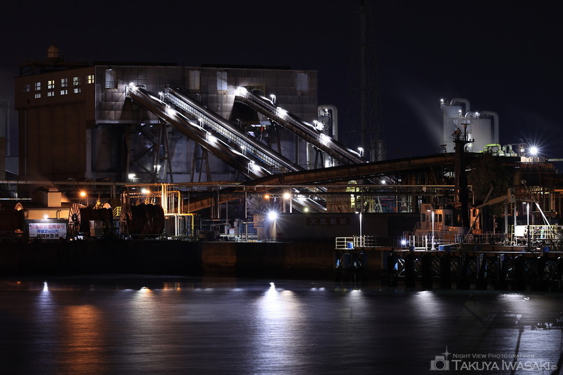 別府みなと緑地の工場夜景スポット写真（3）