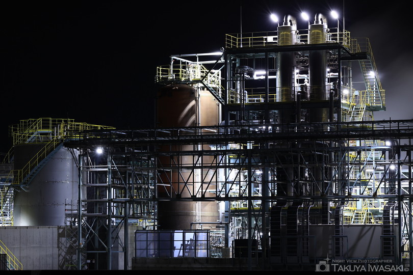 別府みなと緑地の工場夜景スポット写真（6）