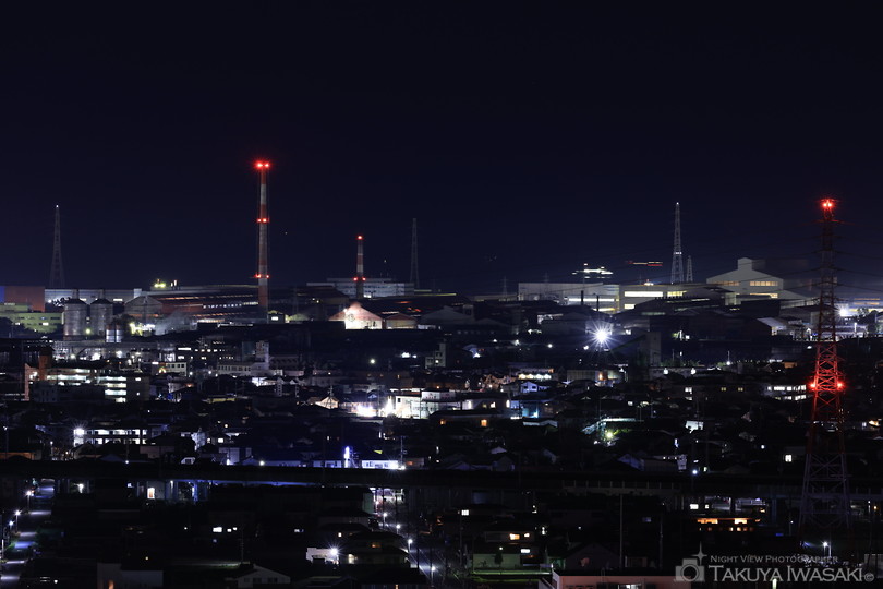 生石神社　山上公園の工場夜景スポット写真（4）