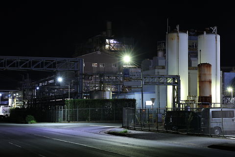 東和田の工場夜景スポット写真（4）class=
