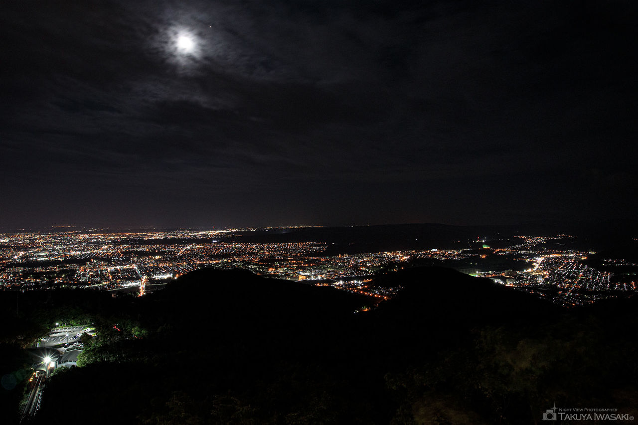 藻岩山の夜景スポット写真（3）