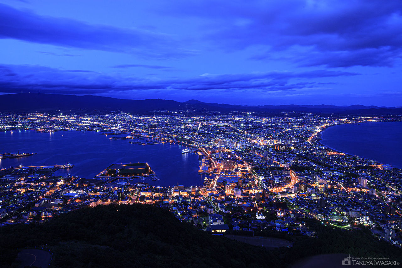函館山の夜景スポット写真（1）