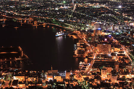 函館山の夜景スポット写真（4）class=