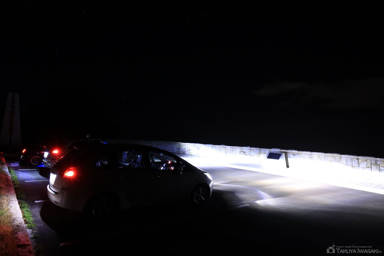 むつ湾展望台の夜景スポット写真（3）