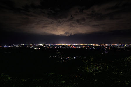 志賀坊高原 絶景パノラマポイントの夜景スポット写真（1）class=
