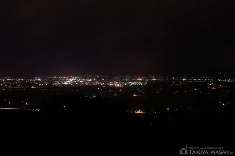 城内山展望台の夜景スポット写真（1）