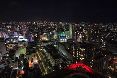 SS30（住友生命仙台中央ビル）の夜景