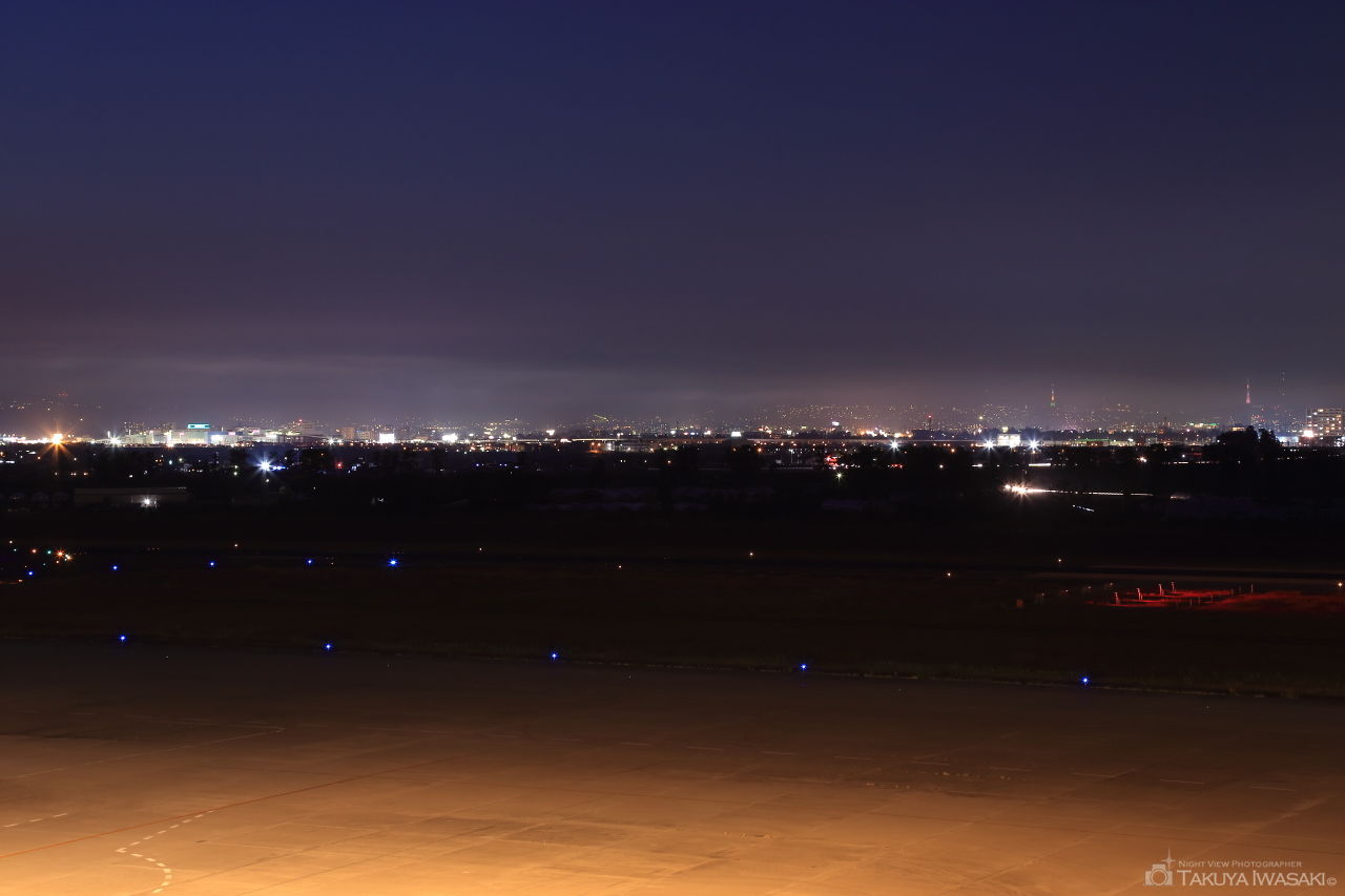仙台空港の夜景スポット写真（4）