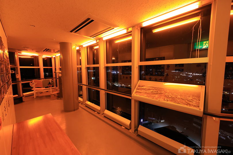 秋田ポートタワー・セリオンの夜景スポット写真（5）