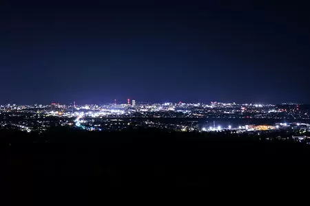 大森山公園の夜景