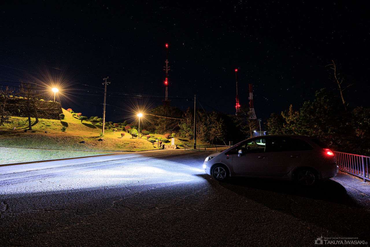 大森山公園の夜景スポット写真（6）