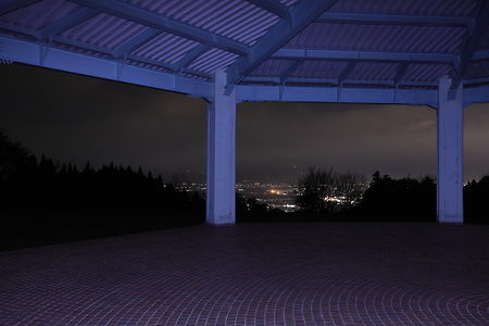 西蔵王公園 南駐車場の夜景スポット写真（2）class=