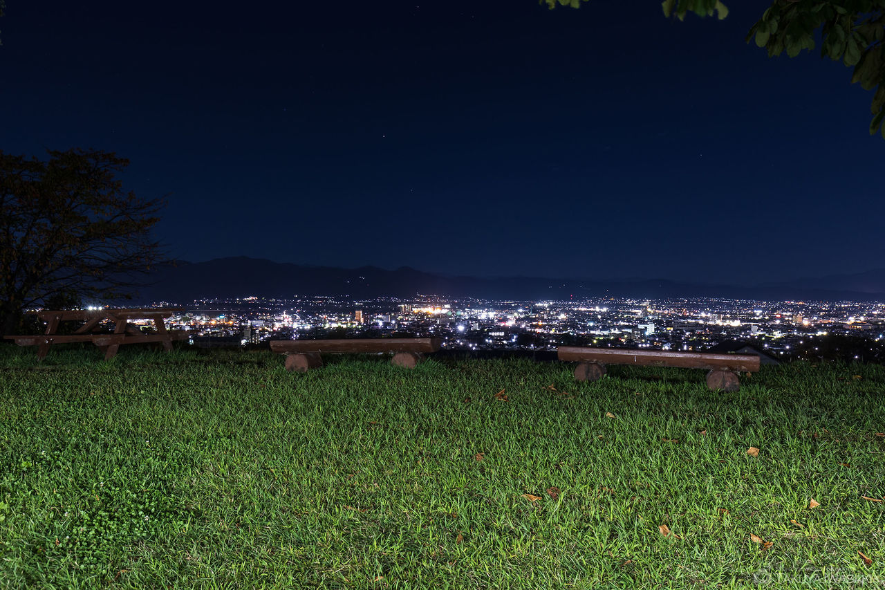 悠創の丘の夜景スポット写真（4）