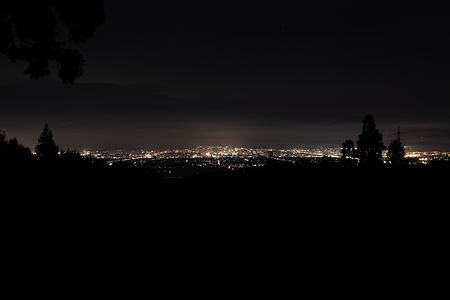 山形市内の夜景