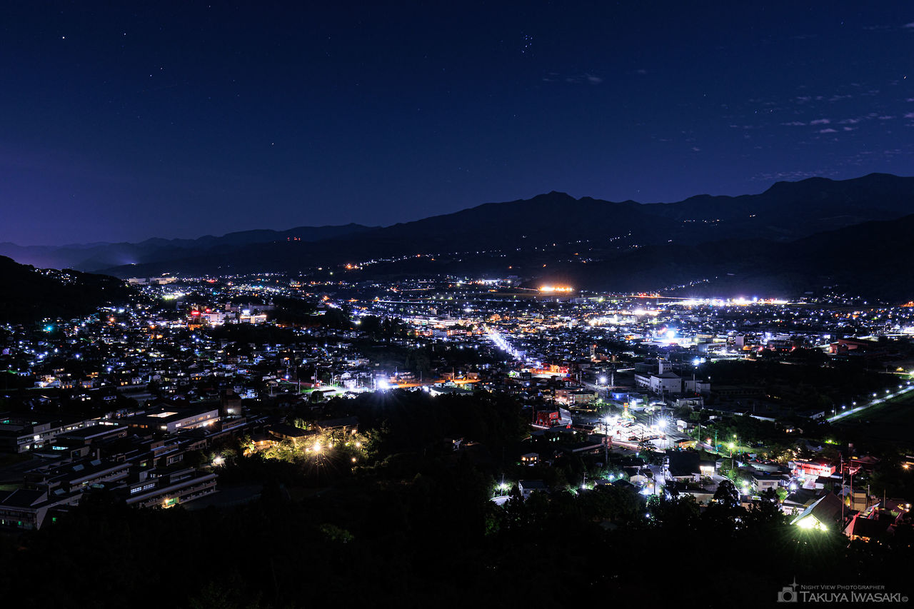 花咲山展望台の夜景スポット写真（2）