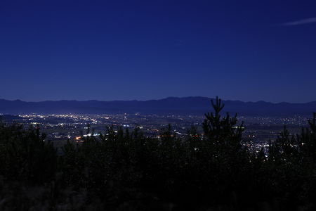 十分一山展望台の夜景スポット写真（2）class=