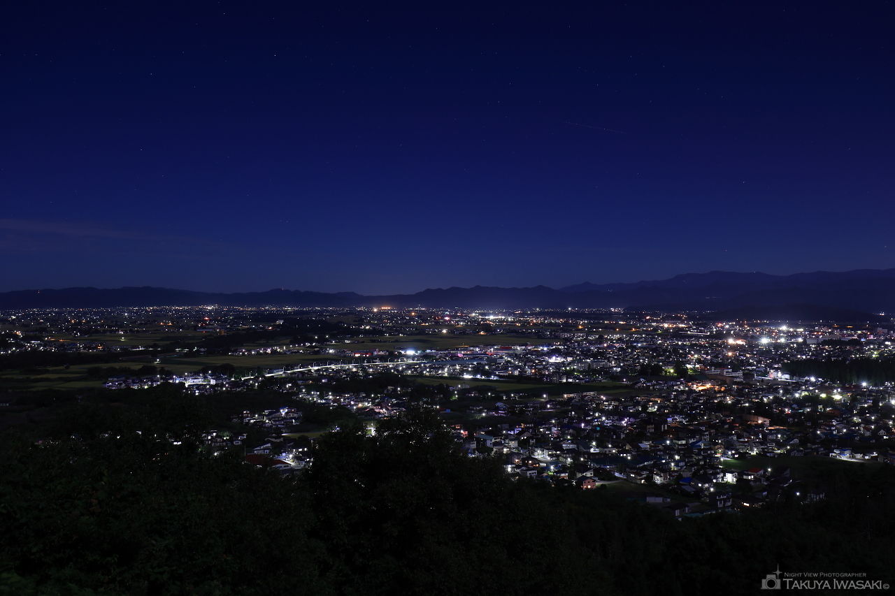 御成山公園の夜景スポット写真（2）