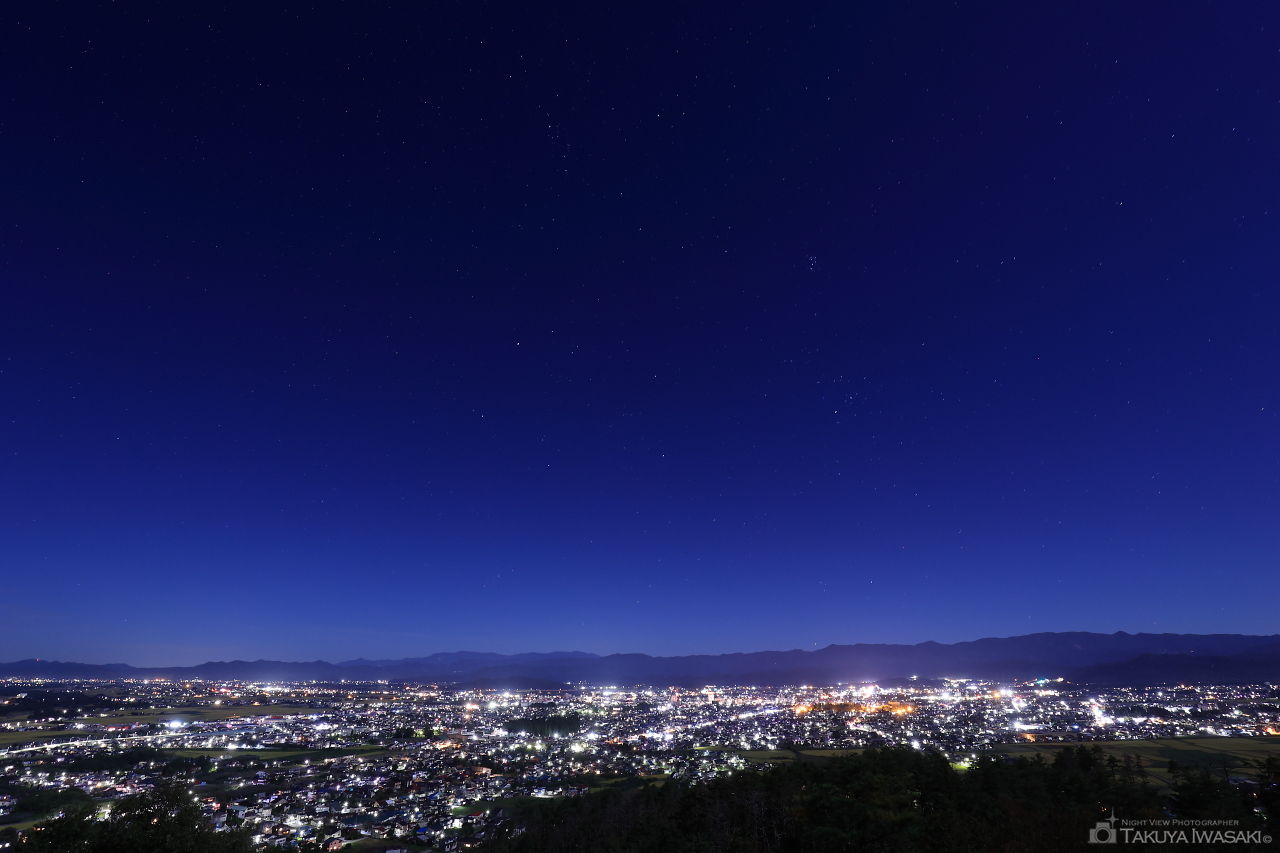 御成山公園の夜景スポット写真（4）