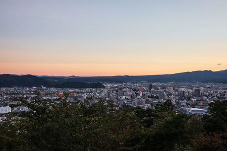 信夫山 第二展望台の夜景スポット写真（5）class=