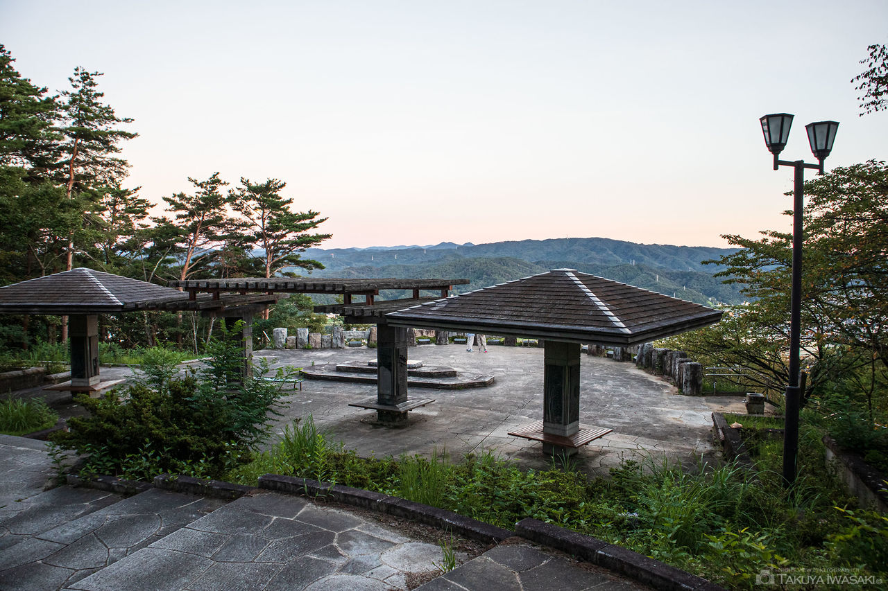信夫山 第二展望台の夜景スポット写真（6）