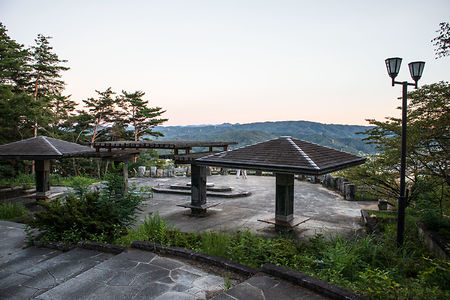 信夫山 第二展望台の夜景スポット写真（6）class=