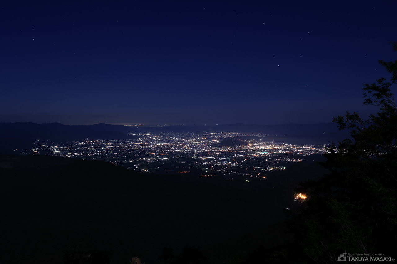 県道30号線の夜景スポット写真（1）