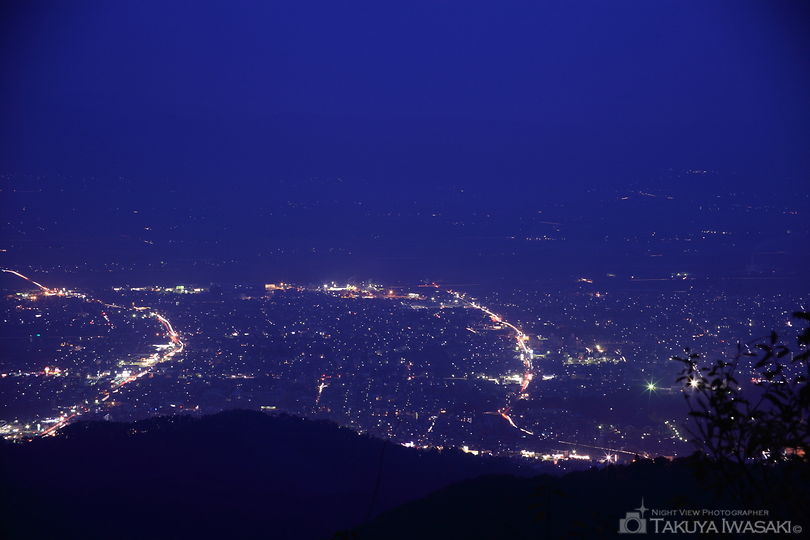背あぶり山の夜景スポット写真（2）