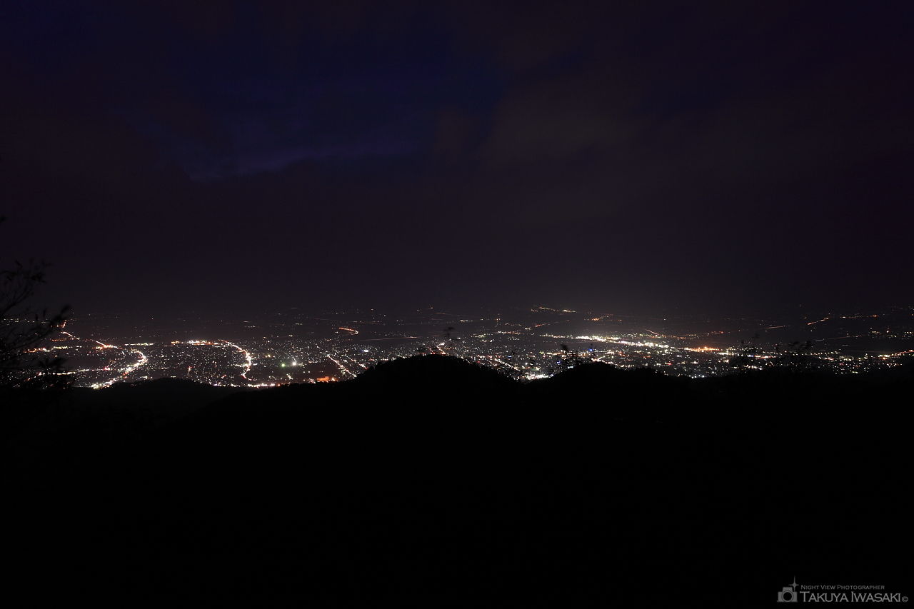 背あぶり山の夜景スポット写真（3）