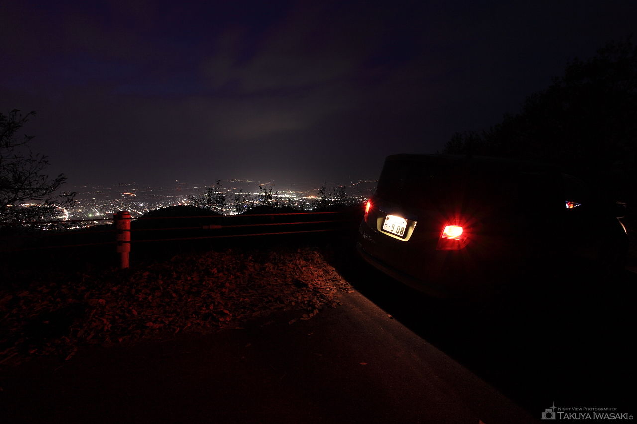 背あぶり山の夜景スポット写真（4）
