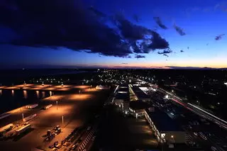 大洗マリンタワーの夜景