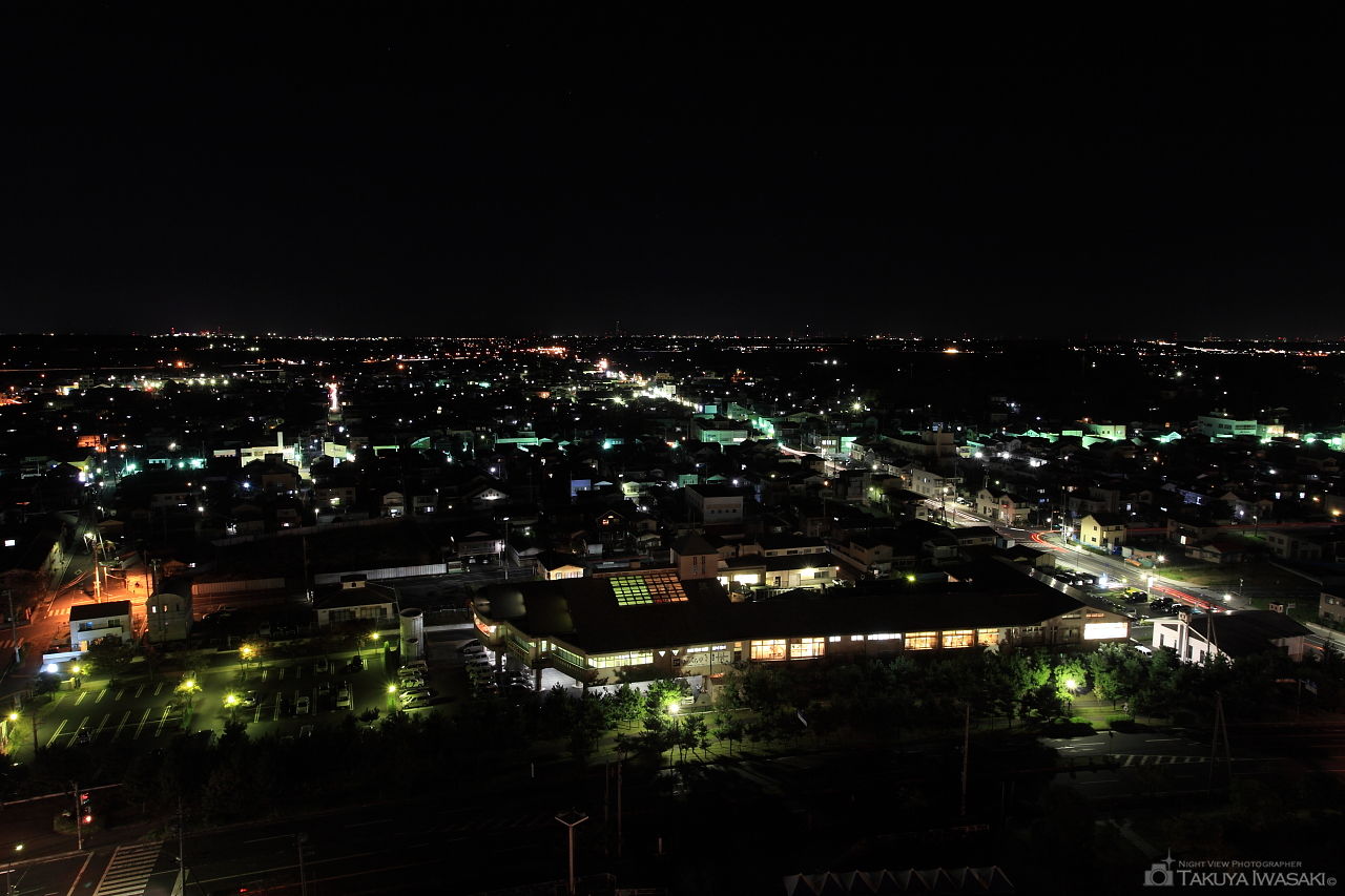 大洗マリンタワーの夜景スポット写真（3）