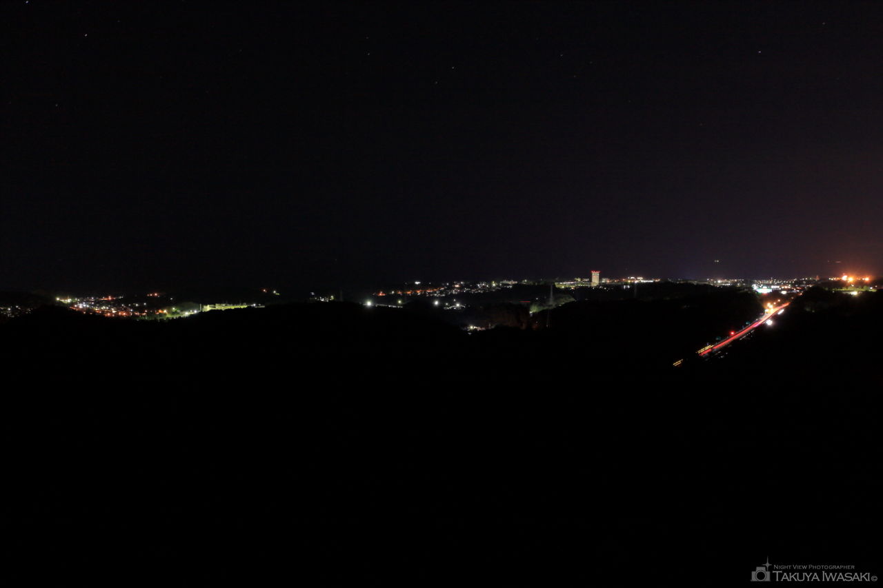 十王パノラマ公園の夜景スポット写真（1）