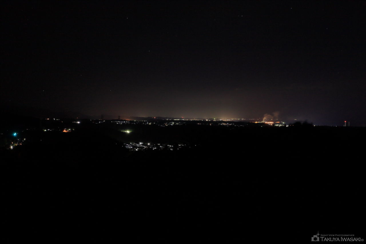 十王パノラマ公園の夜景スポット写真（2）
