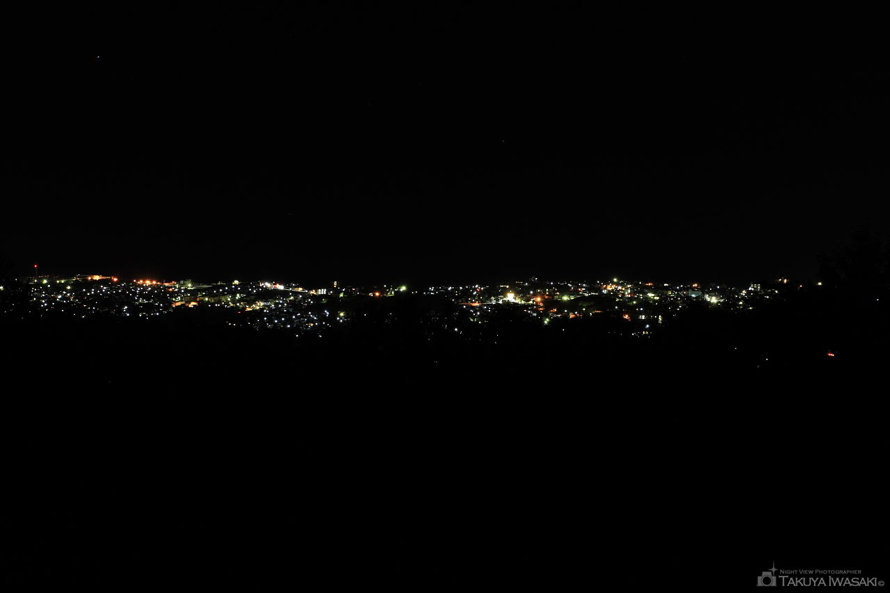風神山の夜景スポット写真（2）