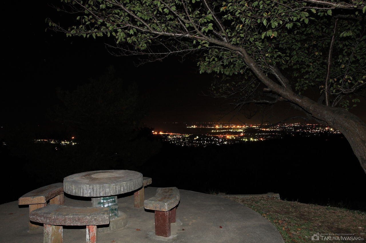 風神山の夜景スポット写真（3）
