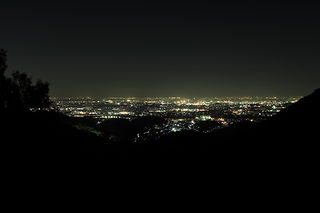 大岩山 西公園駐車場の夜景スポット写真（1）class=