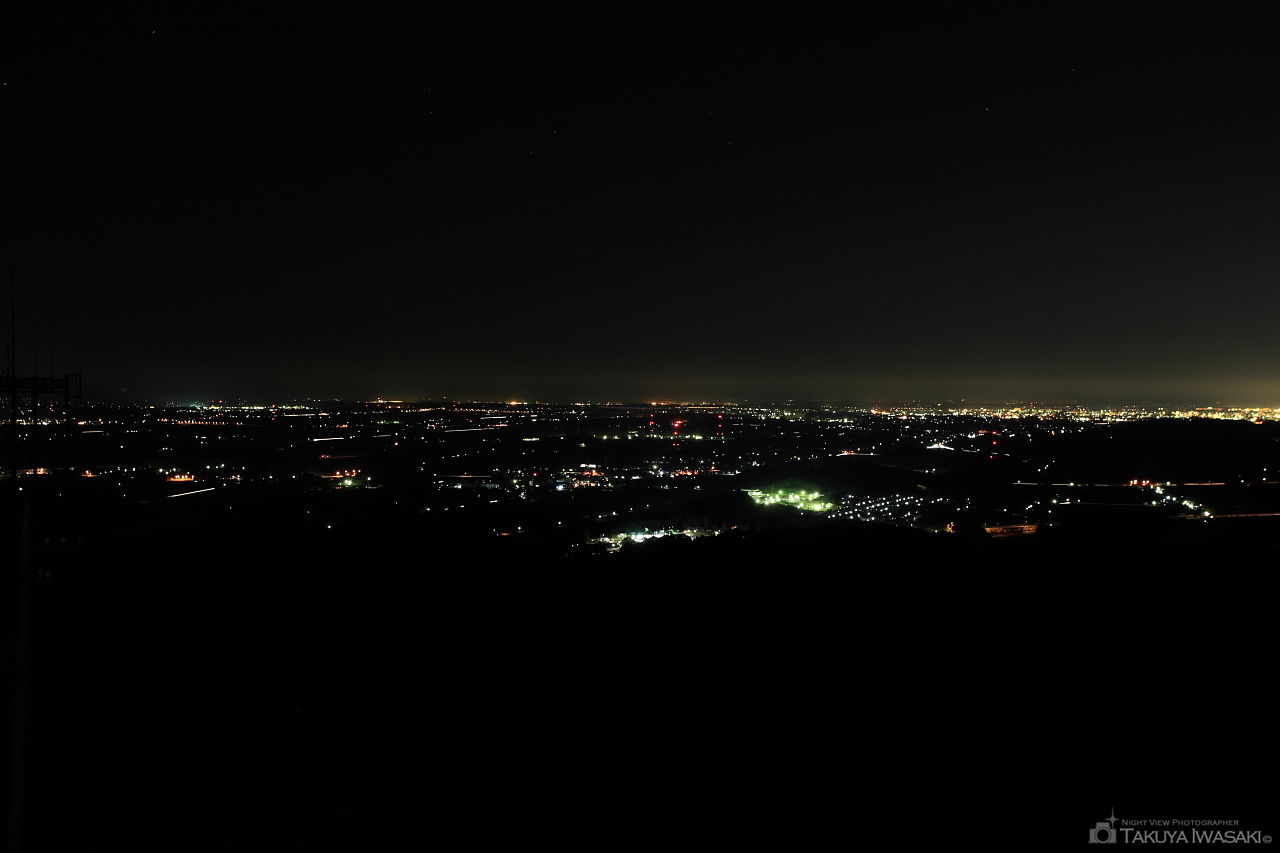 羽黒山の夜景スポット写真（2）