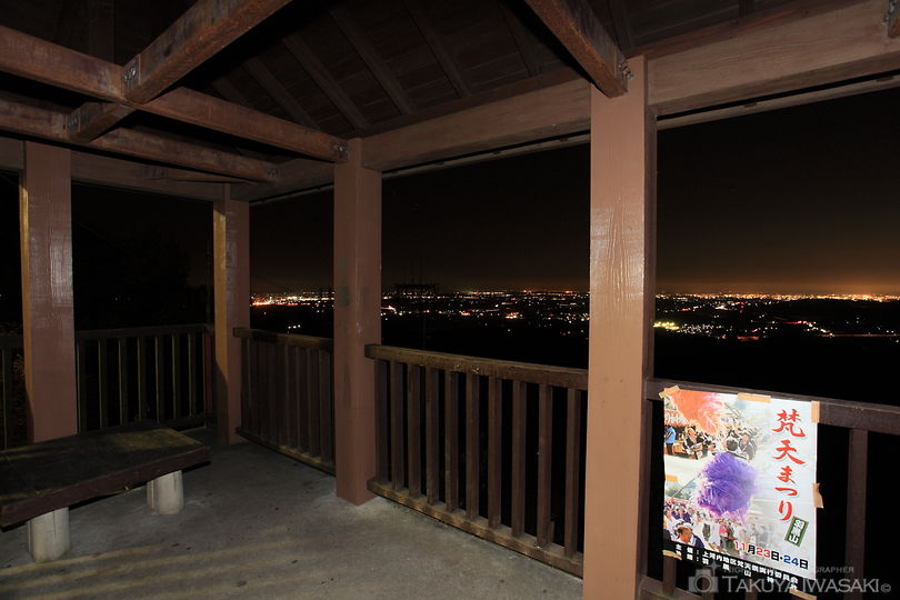 羽黒山の夜景スポット写真（3）