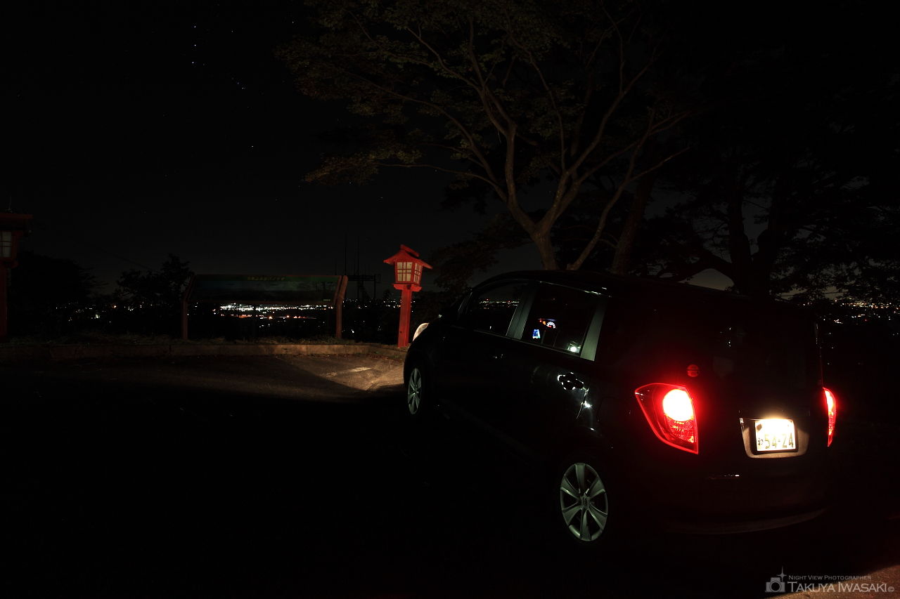 羽黒山の夜景スポット写真（4）