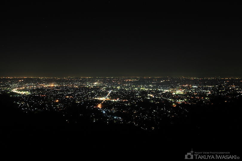 太平山神社の夜景スポット写真（1）