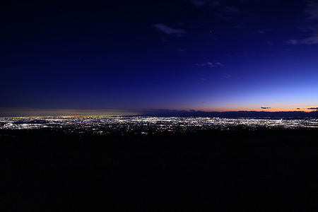 赤城山パノラマ展望台の夜景スポット写真（1）class=