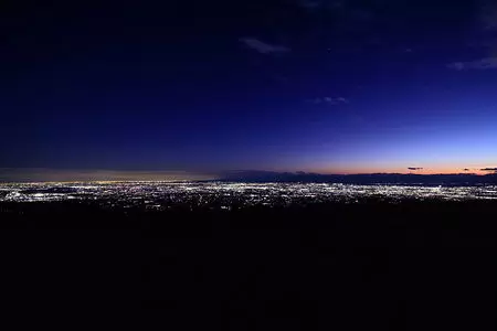 赤城山パノラマ展望台（サンシャイン峠・大パノラマ夜景展望台）の夜景