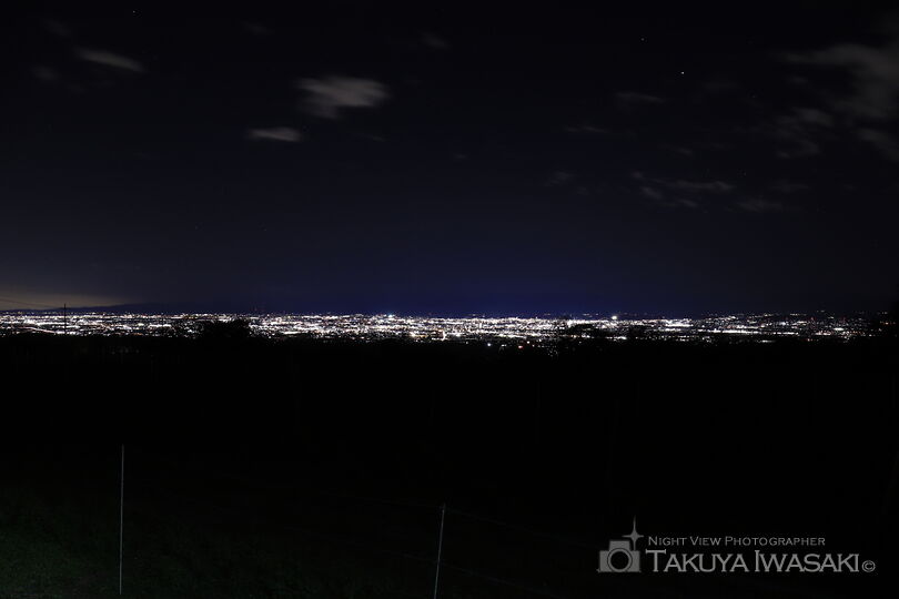 大河原の夜景スポット写真（1）