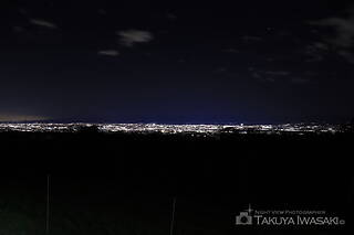 前橋市を中心とした夜景