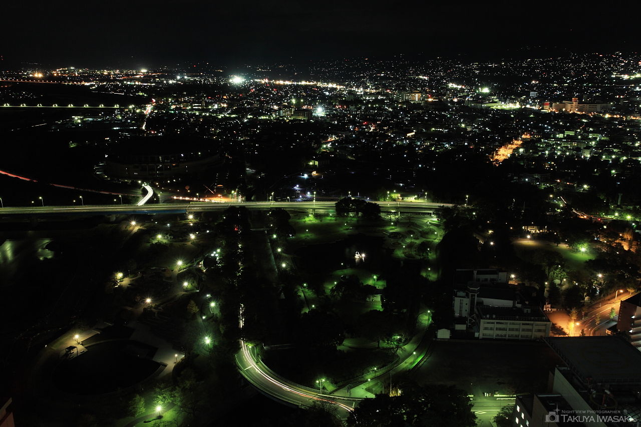 群馬県庁 展望ホールの夜景スポット写真（4）